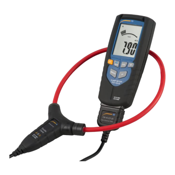 PCE Instruments PCE-CM 40 Manual De Instrucciones
