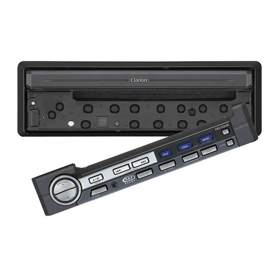 Clarion VRX765VD Manual De Instrucciones