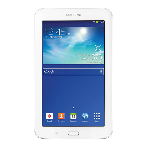 Samsung SM-T110 Manual Del Usuario