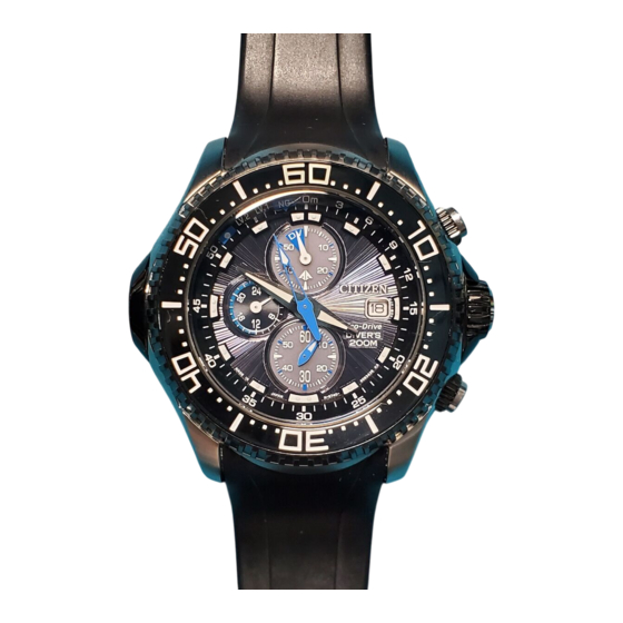 Citizen B740 Instrucciones Breves