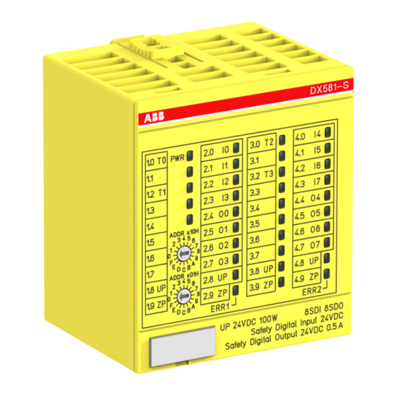 ABB DX581-S Instrucciones De Montaje