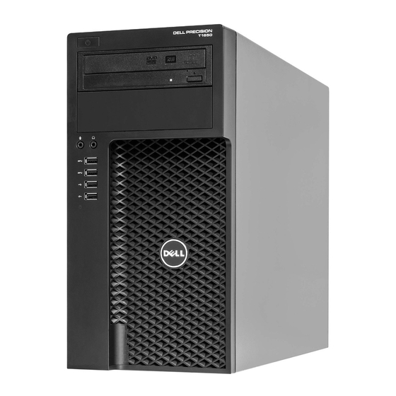 Dell Precision T1650 Información Sobre Características E Instalación