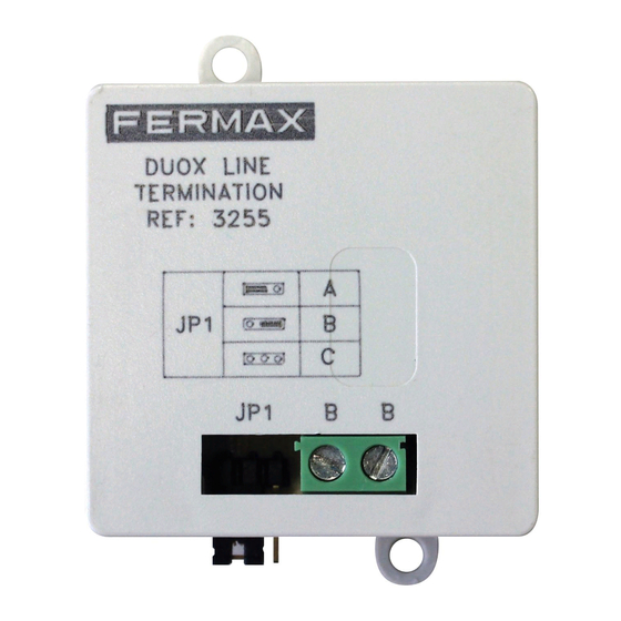 Fermax 3255 Introducción / Funcionamiento