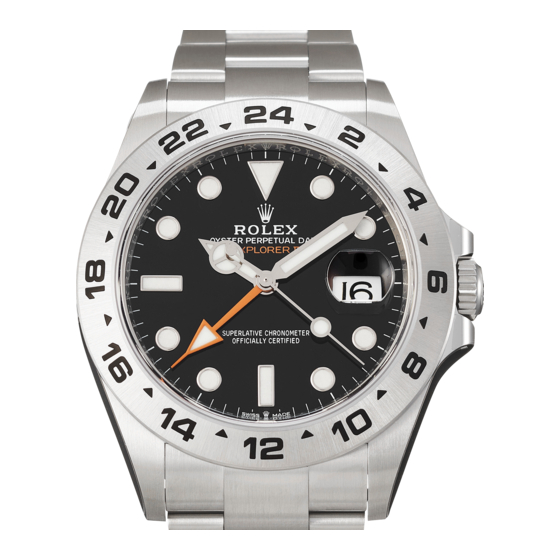 ROLEX EXPLORER II Manual De Instrucciones