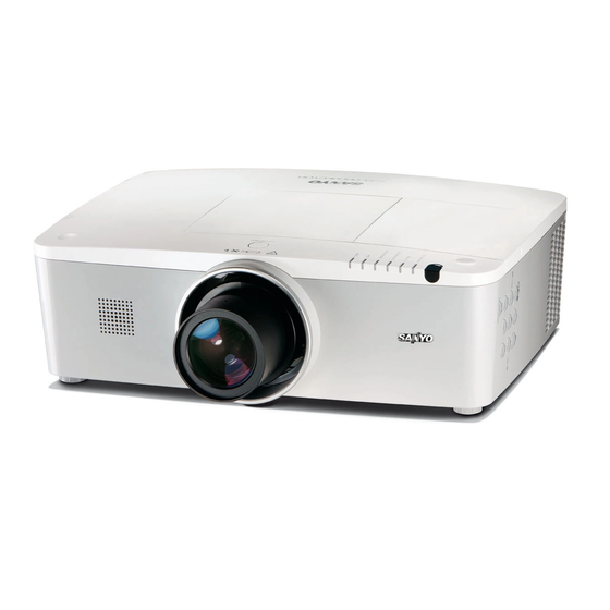 Sanyo PLC-WM5500 Manual Del Usuario