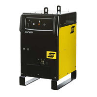 ESAB LAF 631 Instrucciones De Uso