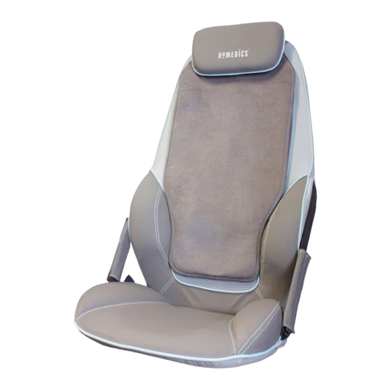 HoMedics ShiatsuMAX CBS-1000-EU Manual De Instrucciones