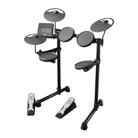 Yamaha DTX400K Guia De Inicio Rapido