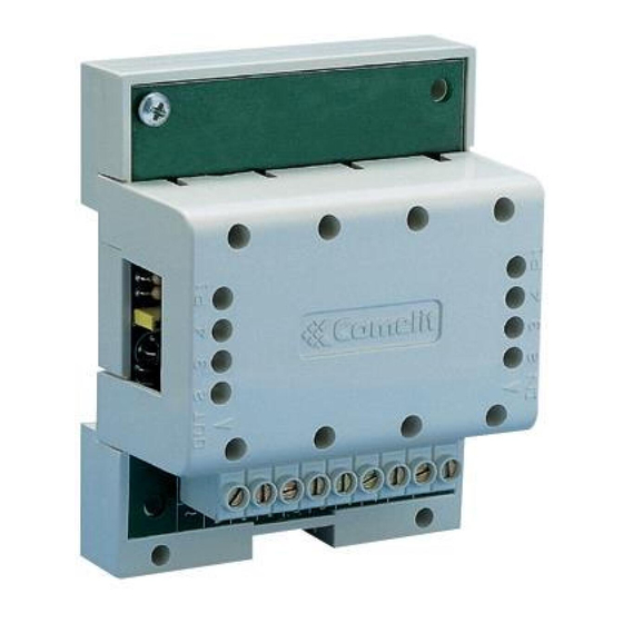 Comelit 1424 Manual Tecnico