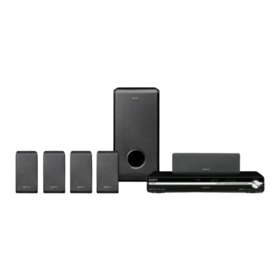 Sony HTP-78SS Manual De Instrucciones
