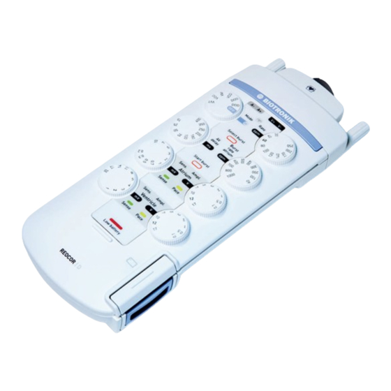 BIOTRONIK Reocor D Manual Del Usuario
