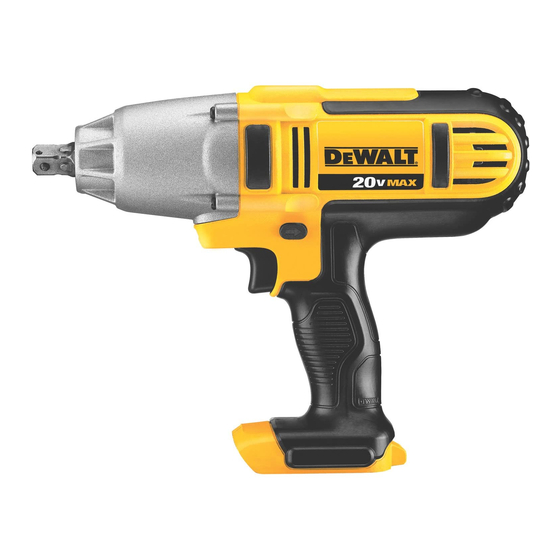 DeWalt DCF889 Manual De Instrucciones