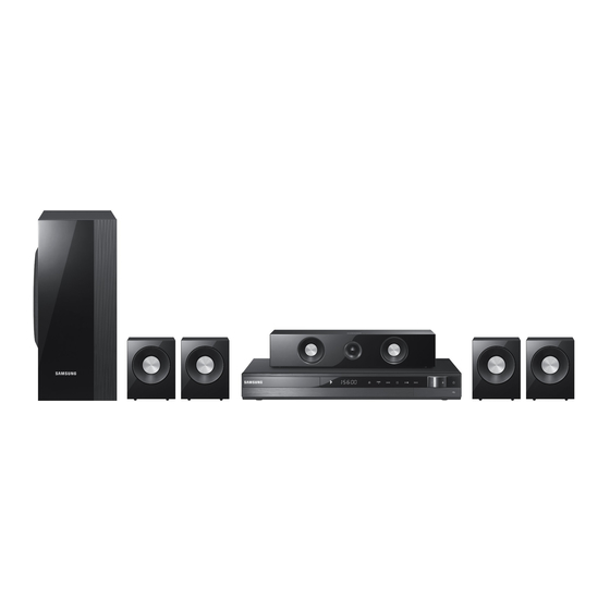 Samsung HT-C350 Manual Del Usuario