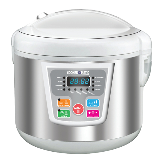 Xsquo CookerMatic Manual De Uso Y Recetario