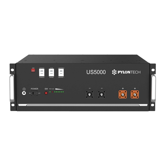 Pylontech US5000 Serie Manual De Funcionamiento