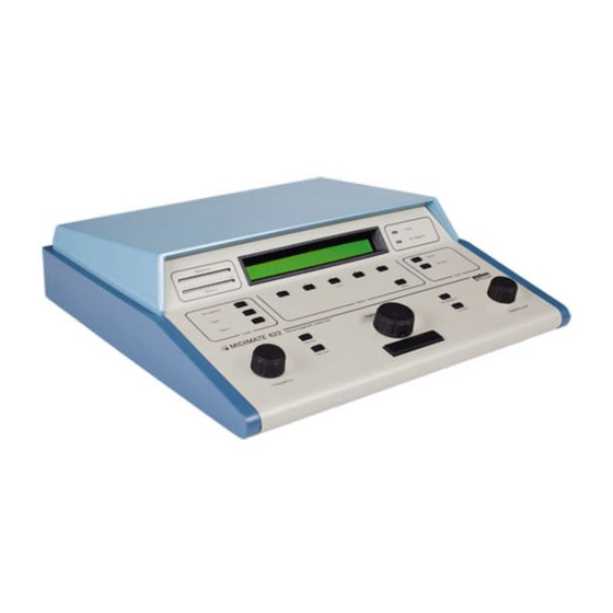 otometrics MADSEN Midimate 602 Guía Rápida