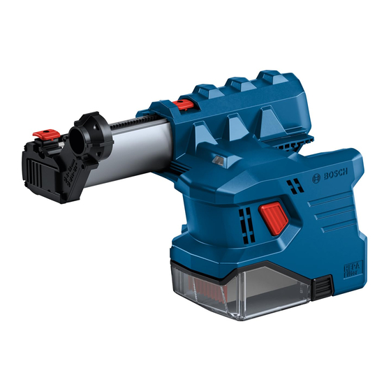 Bosch Professional GDE 12 Manual Original