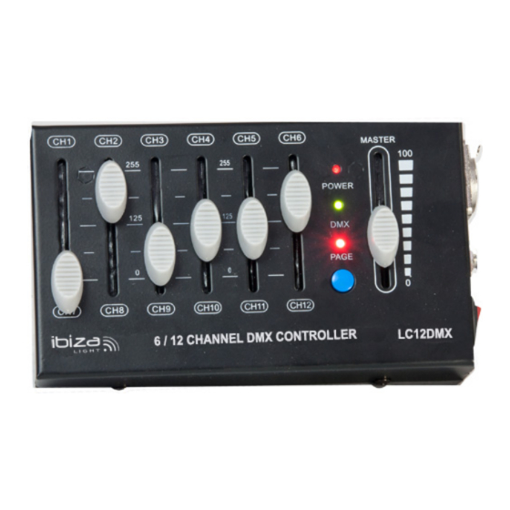 Ibiza Light LC12DMX Manual De Usuario