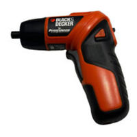 BLACK&DECKER PD400 Manual De Instrucciones