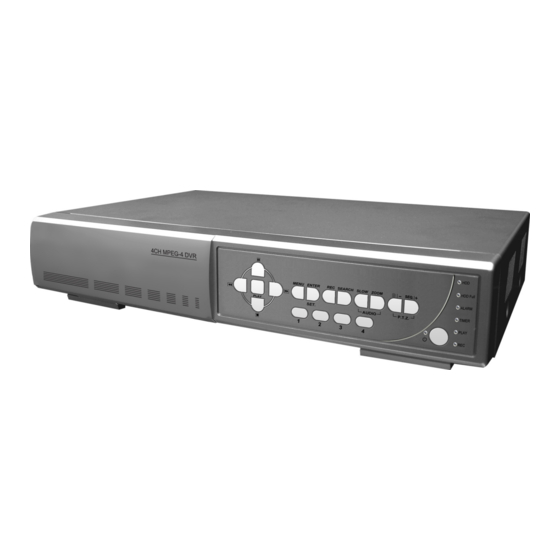 Avtech 4CH MPEG-4 DVR Manual De Usuario