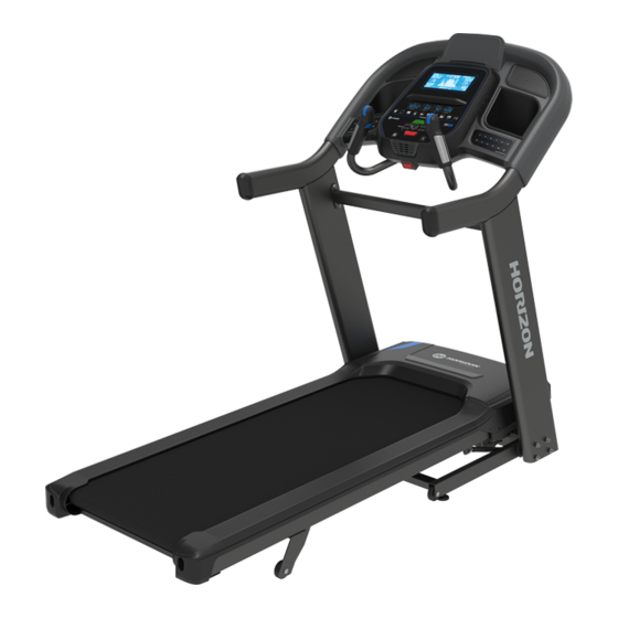 Horizon Fitness 7.4 AT Manual Del Propietário
