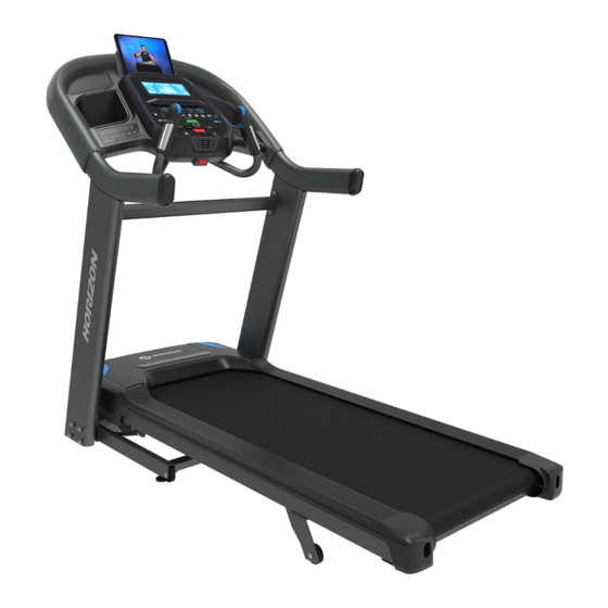 Horizon Fitness 7.4 AT Manual Del Propietário