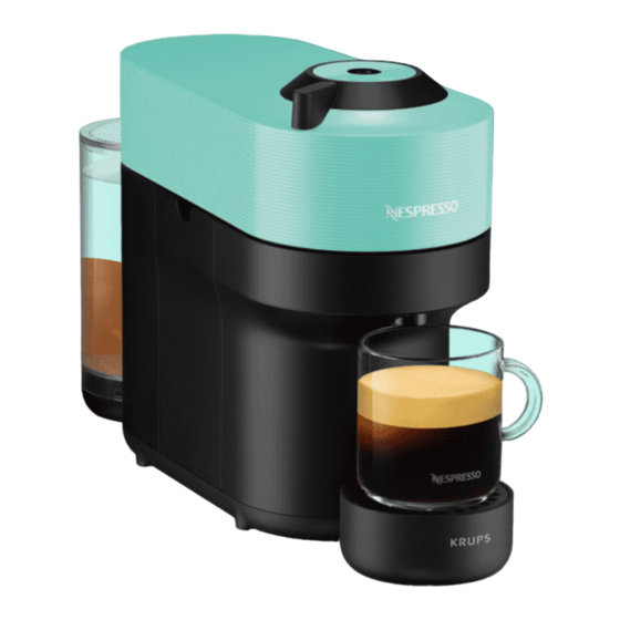 Nespresso VERTUO POP Manual Del Usuario