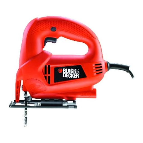 BLACK&DECKER KS600E Manuales