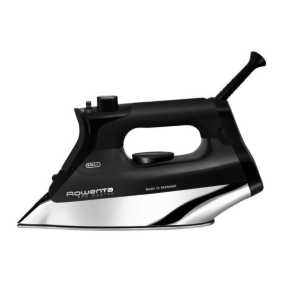 Rowenta DW8000 Manual De Instrucciones