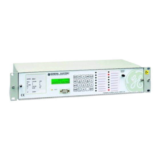 GE MOV 2000 Manual De Instrucciones