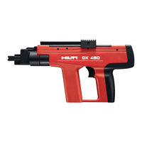 Hilti DX 450 Manual De Instrucciones