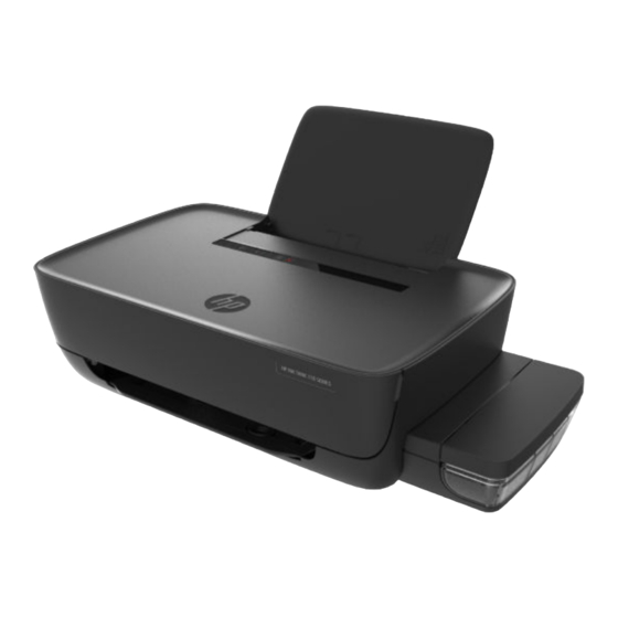 HP Ink Tank 110 Serie Guía De Referencia Rápida