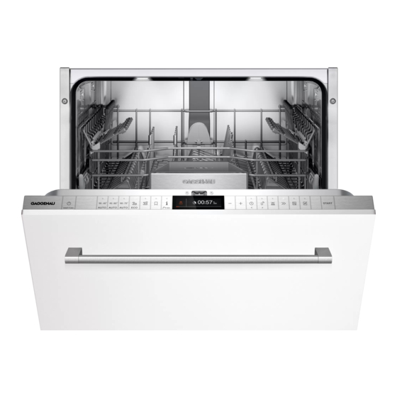 Gaggenau DF 261 Instrucciones De Manejo
