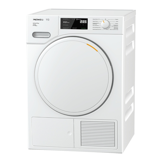 Miele TWE 520 WP Active Plus Instrucciones De Manejo