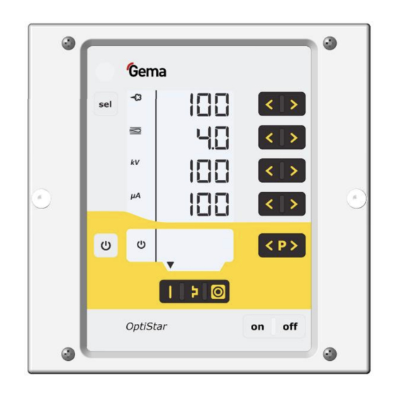 Gema OptiStar CG08 Manual De Instrucciones
