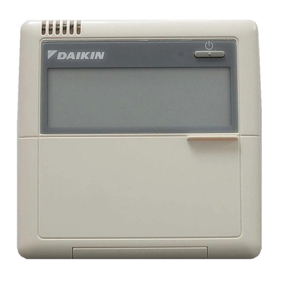 Daikin BRC1D528 Manuales