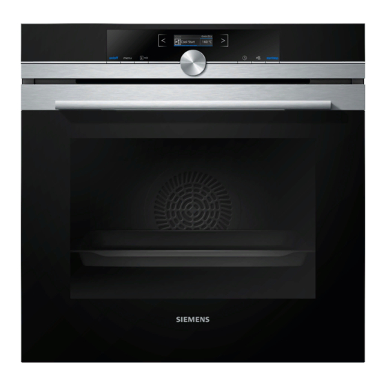 Siemens HB673GB.1F Manual De Usuario E Instrucciones De Montaje