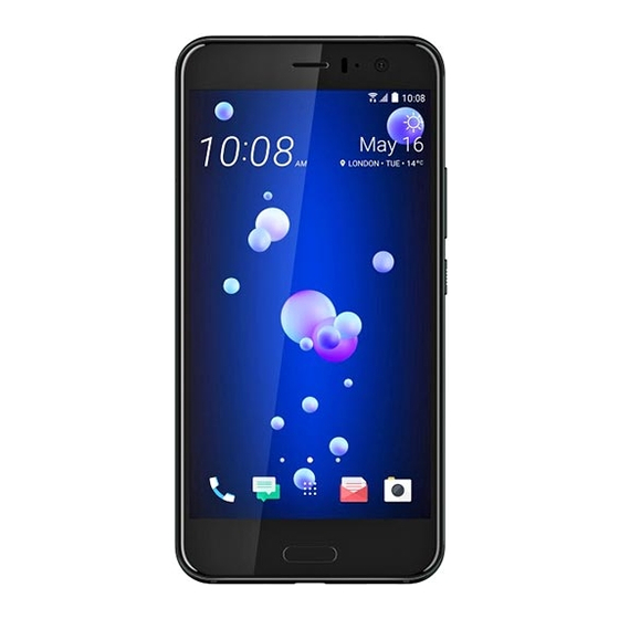 HTC U11 Guia De Inicio Rapido