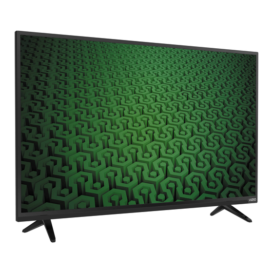 Vizio D39h-C0 Manual Del Usuario