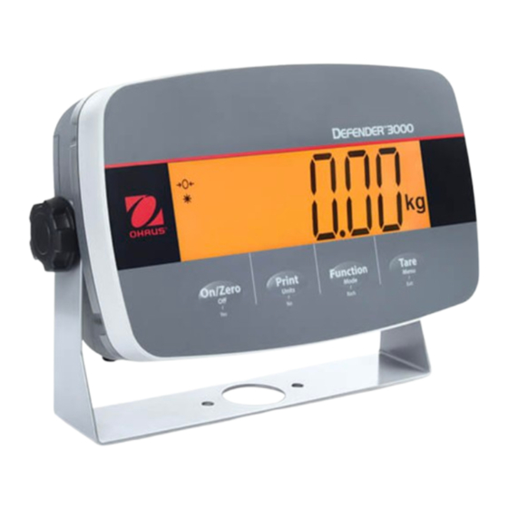 OHAUS i-DT33P Manual De Instrucciones