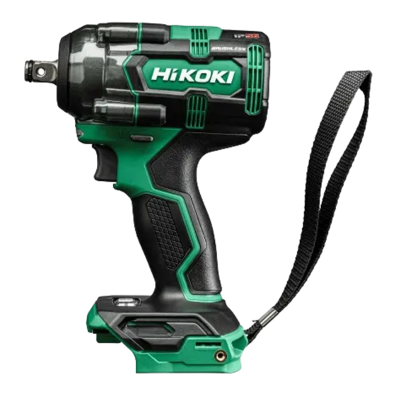 HIKOKI WR 18DH Instrucciones De Manejo