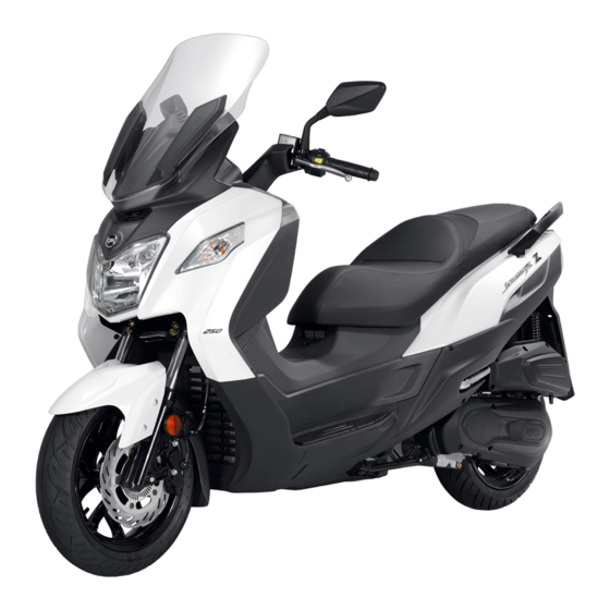 Sym Joymax Z 250 Manual Del Usuario