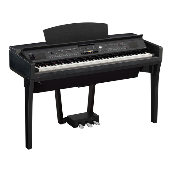 Yamaha Clavinova CVP-609 Manual De Instrucciones