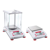 OHAUS Adventurer AX2201/E Manual De Instrucciones