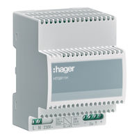 Hager HTG911H Guia De Inicio Rapido
