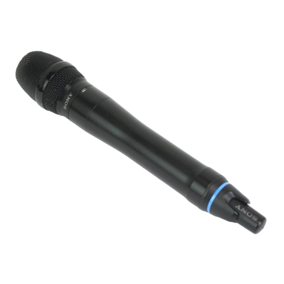 Sony DWM-02N Manual De Instrucciones