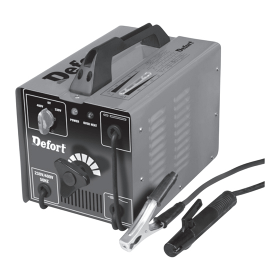 Defort DWM-181 Instrucciones De Servicio