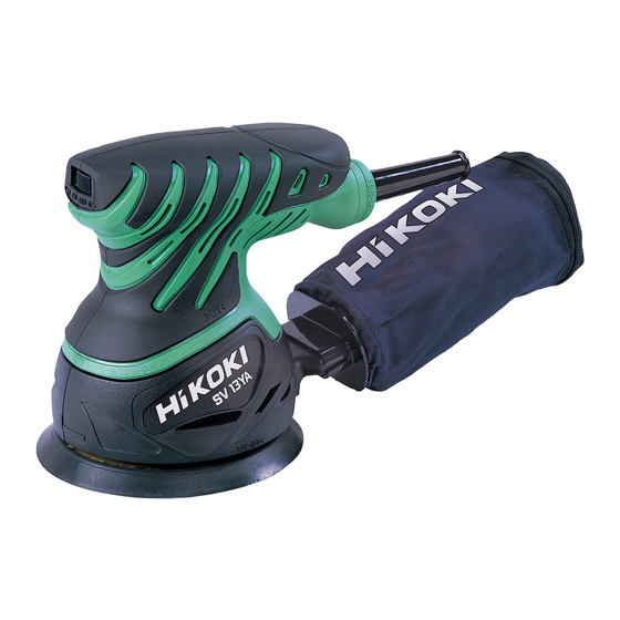 Hitachi Koki SV 13YA Instrucciones De Manejo