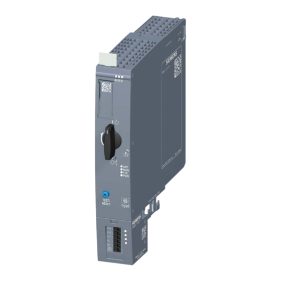 Siemens SIMATIC ET 200SP Manual De Producto