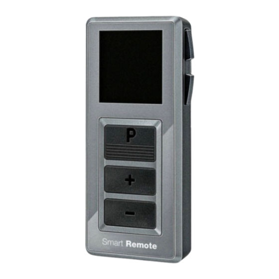 connexx Smart Remote Manual Del Operador